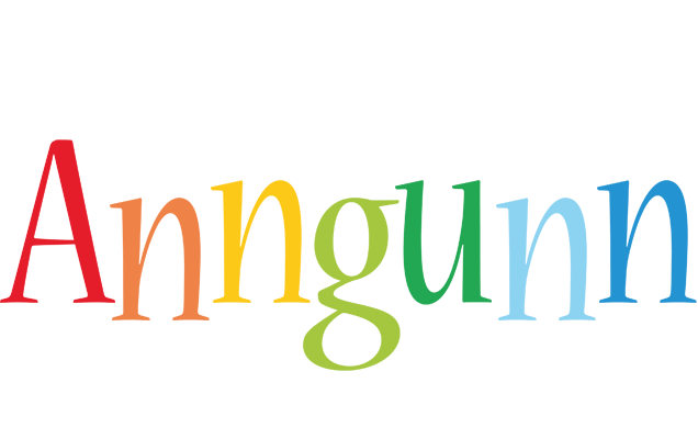 Anngunn birthday logo