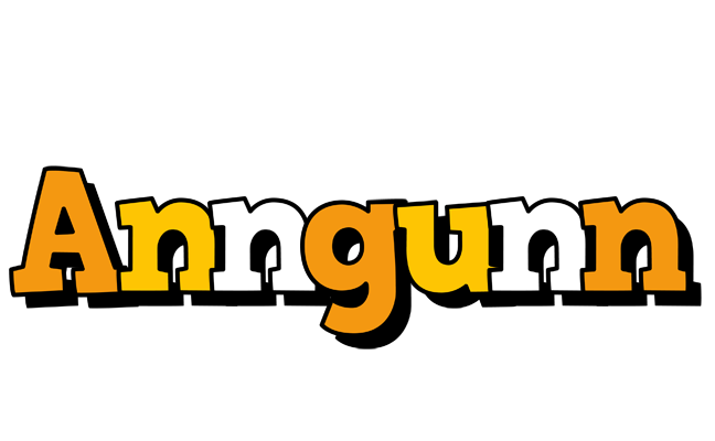 Anngunn cartoon logo