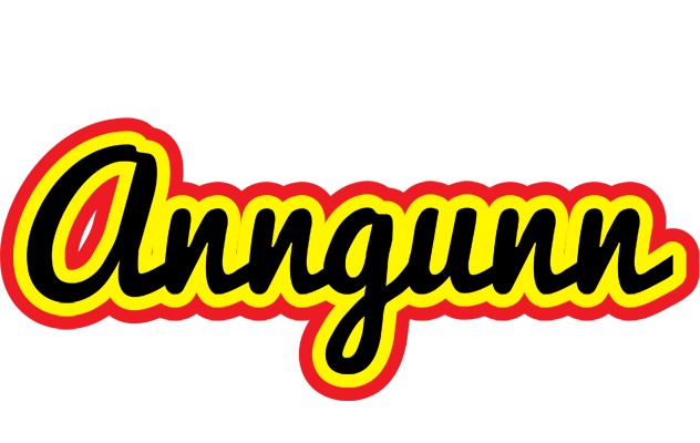 Anngunn flaming logo