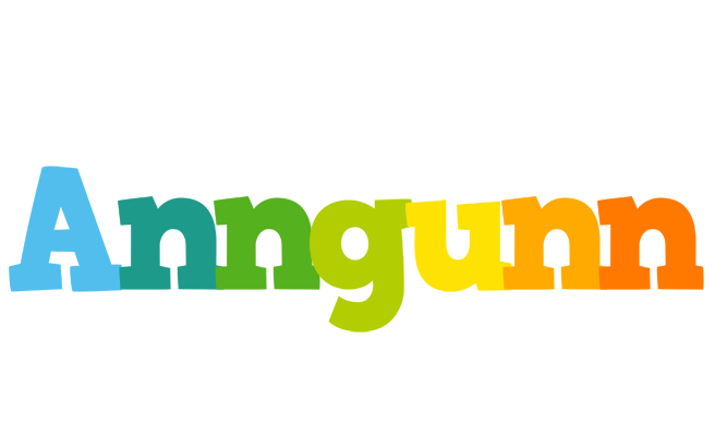 Anngunn rainbows logo