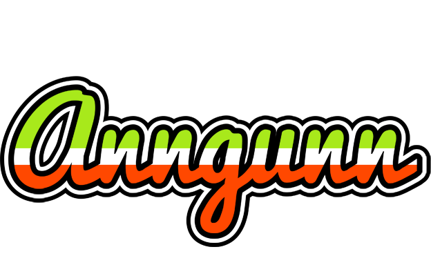 Anngunn superfun logo