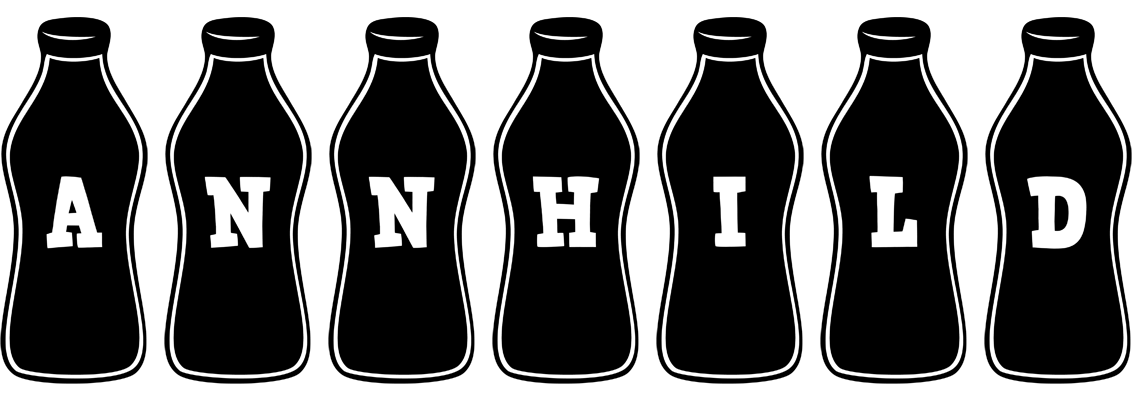 Annhild bottle logo