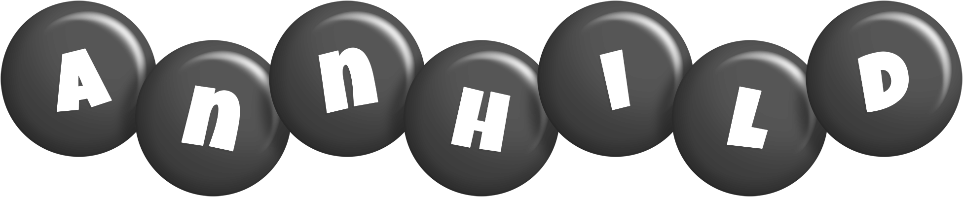 Annhild candy-black logo