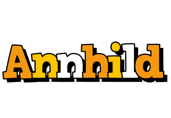 Annhild cartoon logo