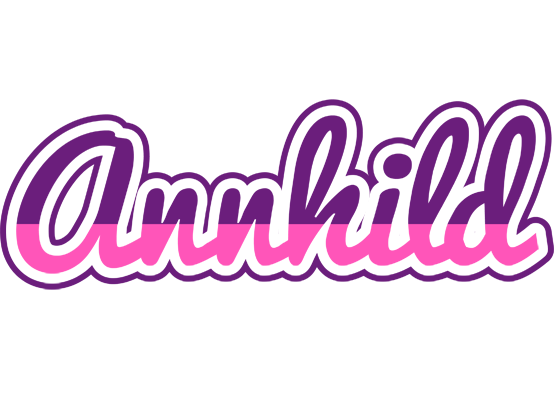 Annhild cheerful logo