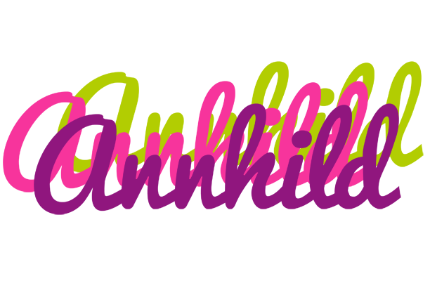Annhild flowers logo