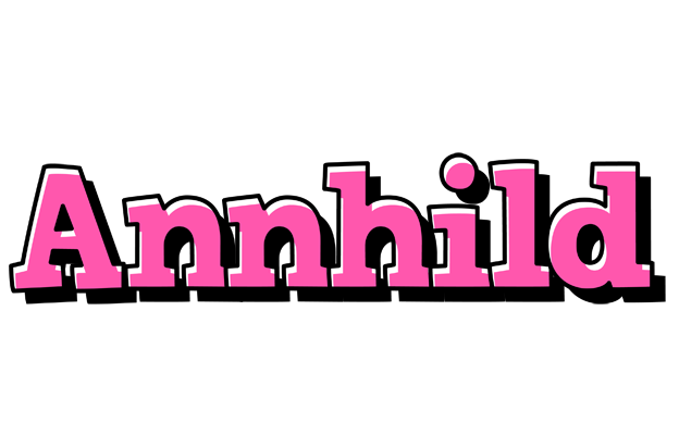 Annhild girlish logo