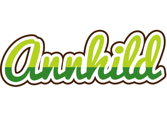Annhild golfing logo