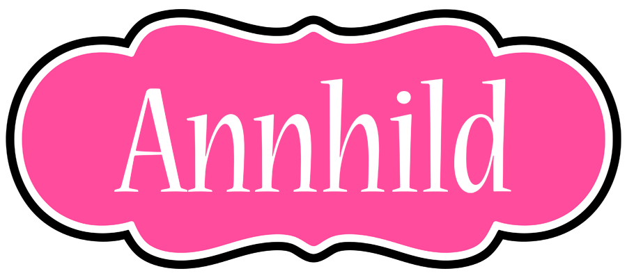 Annhild invitation logo