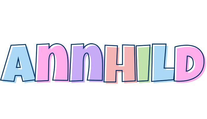 Annhild pastel logo