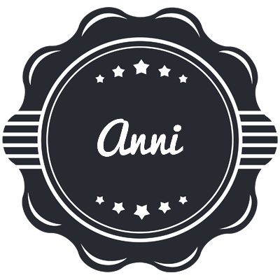 Anni badge logo