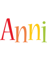 Anni birthday logo
