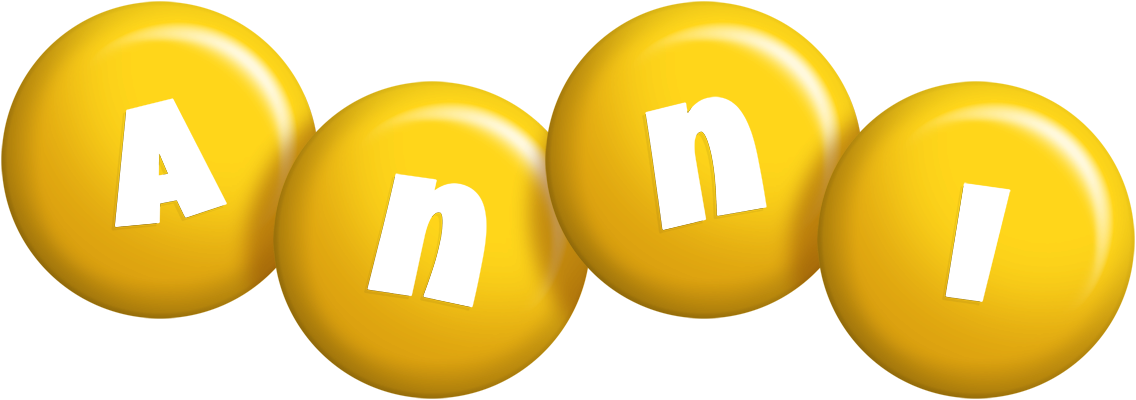 Anni candy-yellow logo