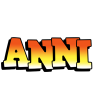Anni sunset logo