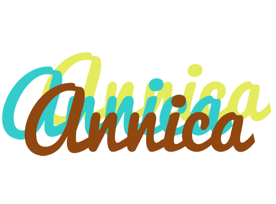 Annica cupcake logo