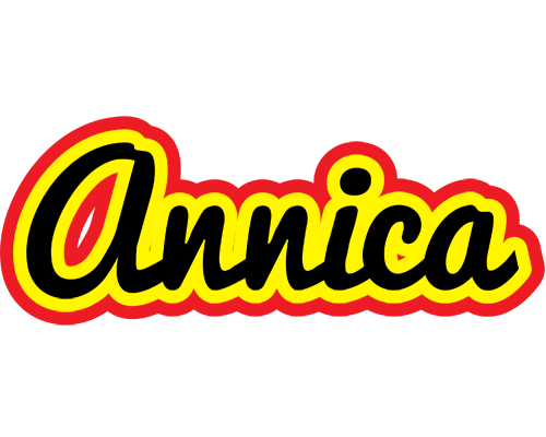 Annica flaming logo