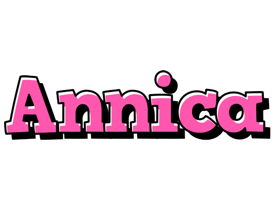 Annica girlish logo
