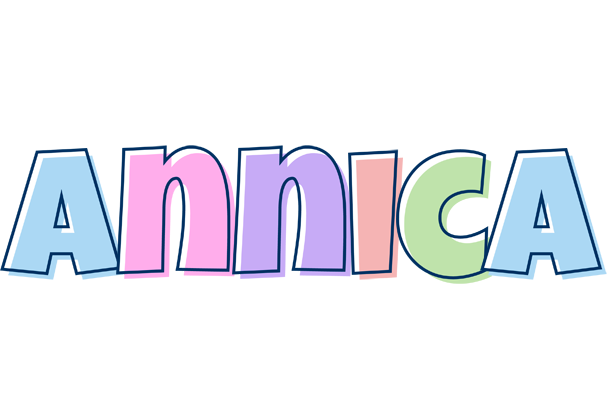 Annica pastel logo