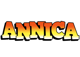 Annica sunset logo