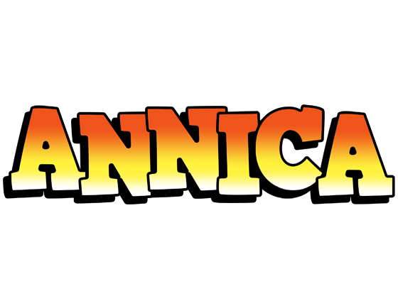 Annica sunset logo
