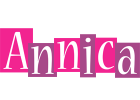 Annica whine logo