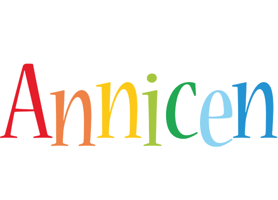 Annicen birthday logo