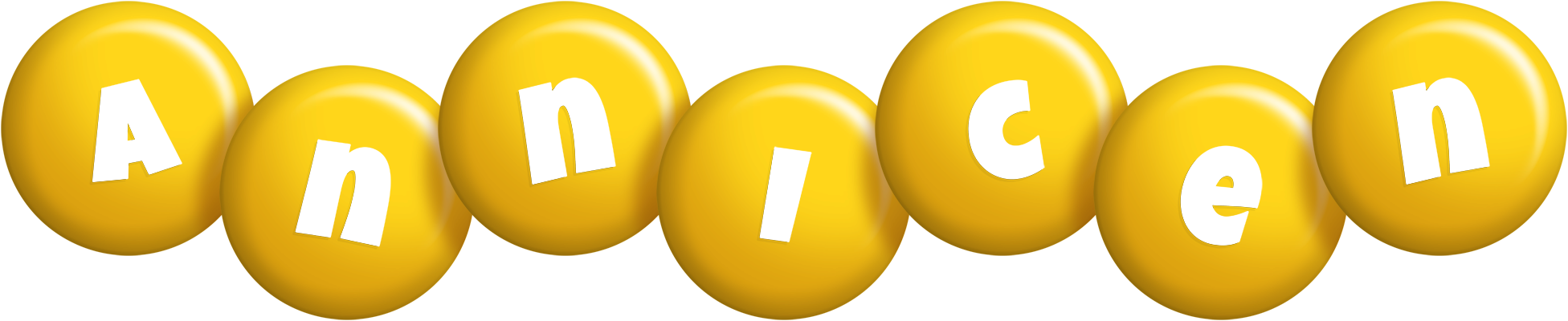 Annicen candy-yellow logo