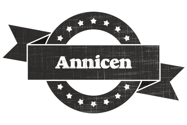 Annicen grunge logo