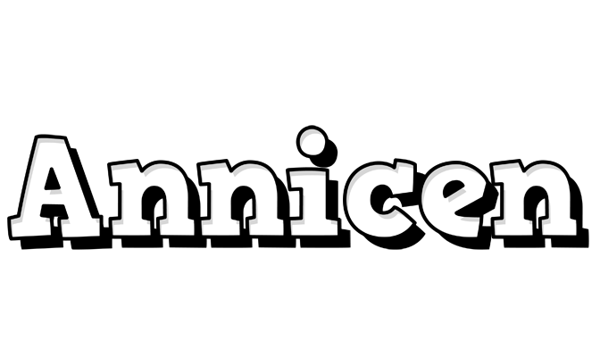 Annicen snowing logo