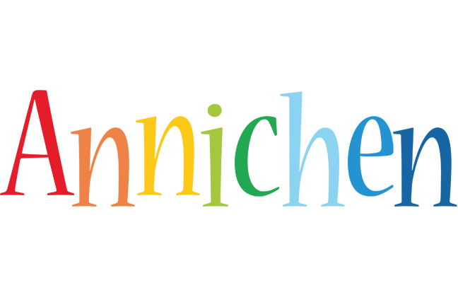 Annichen birthday logo