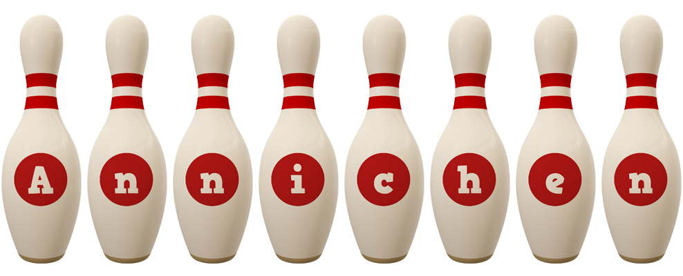Annichen bowling-pin logo