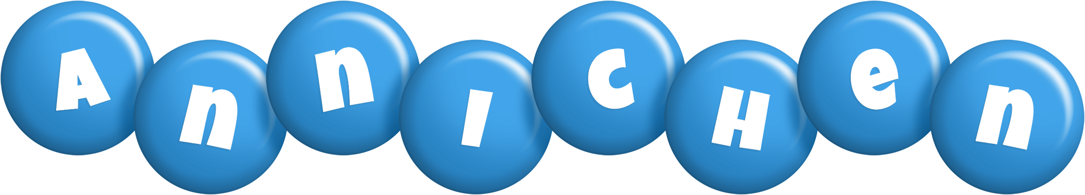 Annichen candy-blue logo
