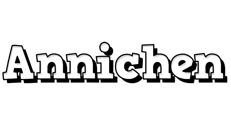 Annichen snowing logo