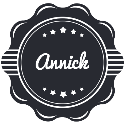 Annick badge logo
