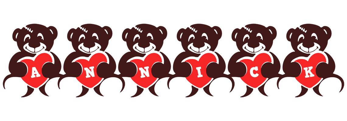 Annick bear logo