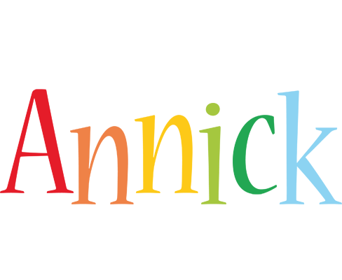 Annick birthday logo