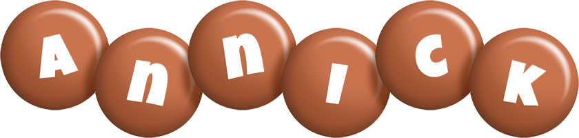 Annick candy-brown logo