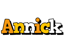 Annick cartoon logo