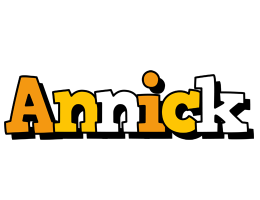 Annick cartoon logo
