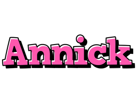 Annick girlish logo