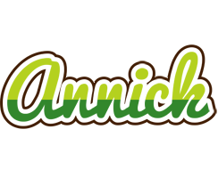 Annick golfing logo