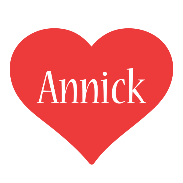 Annick love logo