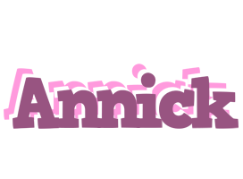 Annick relaxing logo