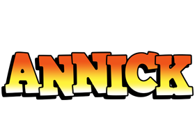 Annick sunset logo