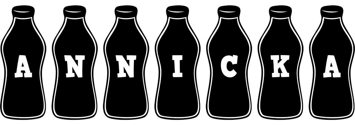 Annicka bottle logo