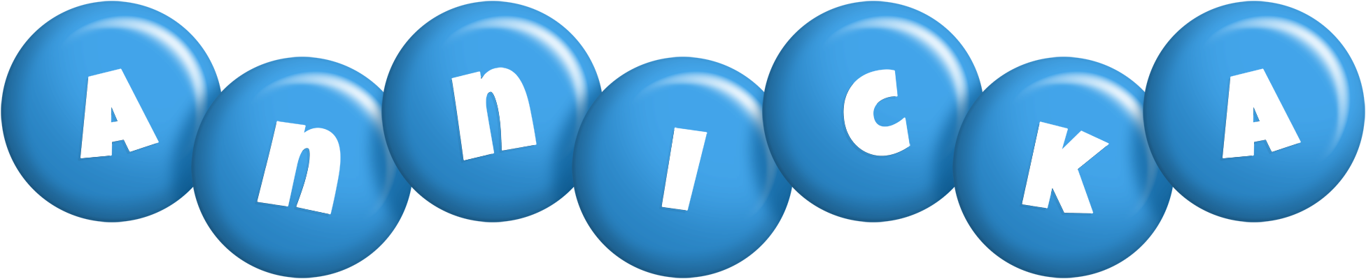 Annicka candy-blue logo