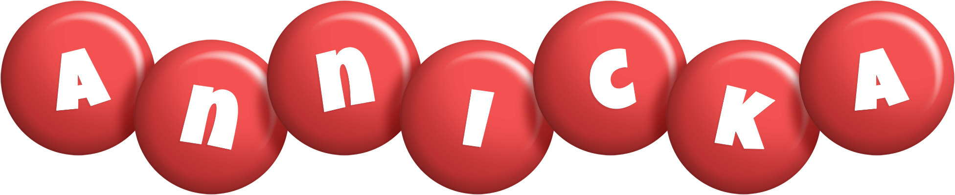 Annicka candy-red logo