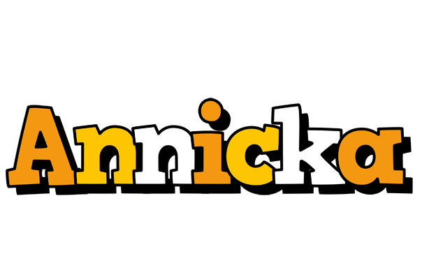 Annicka cartoon logo