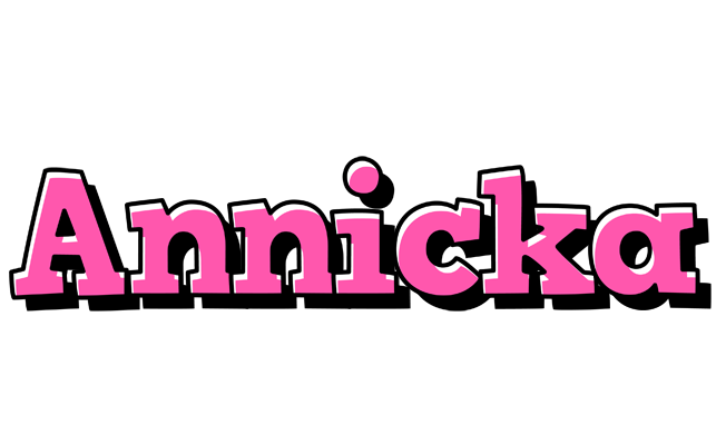 Annicka girlish logo