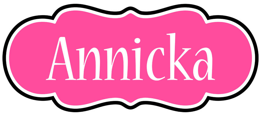 Annicka invitation logo